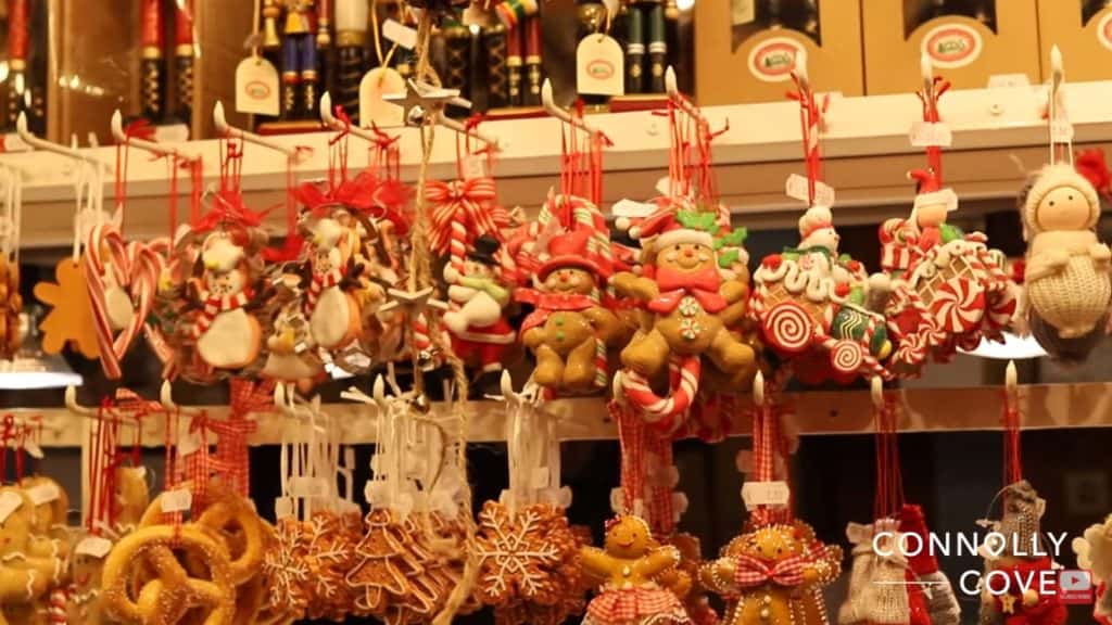 Christmas ornaments in Strasbourg