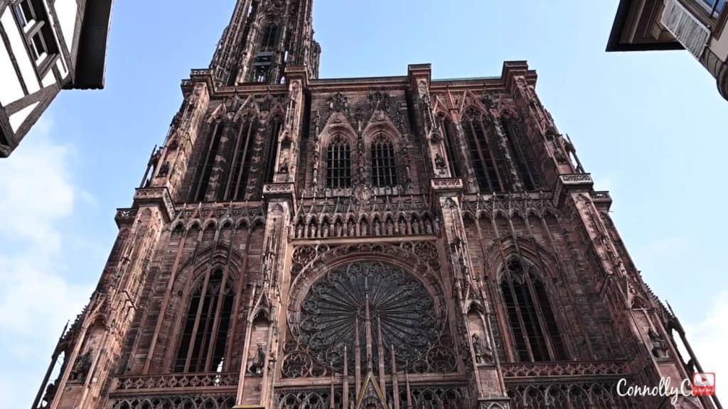 Close-up of Notre-dame de Strasbourg
