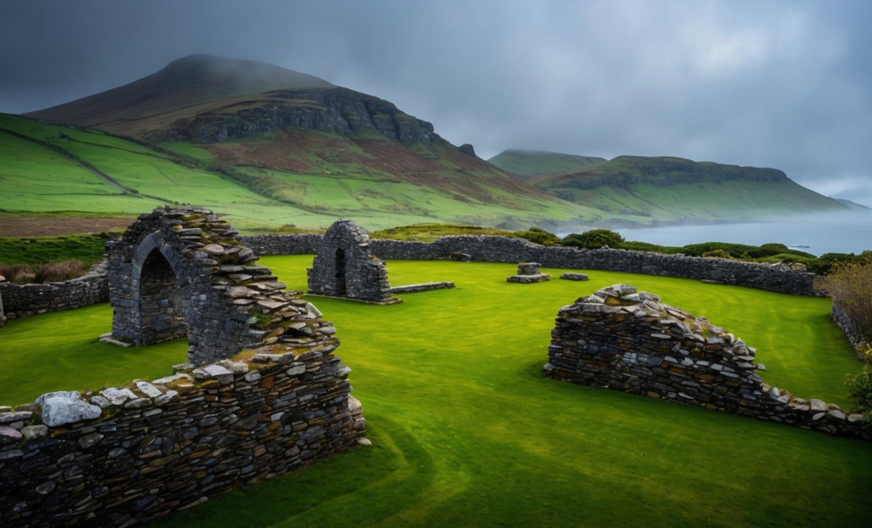 Five Historical Sites Antrim, Northern Ireland