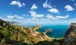 Things to do in Sicily - View of Taormina