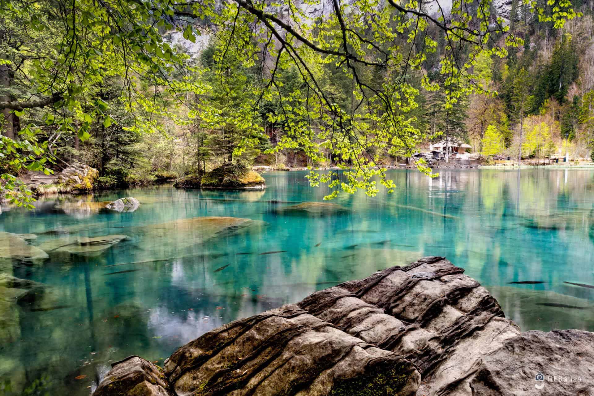 Paradis is in Lake Tseuzier, Switzerland