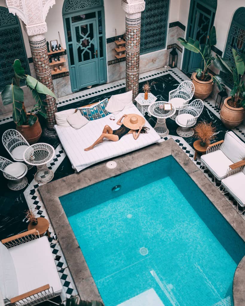 A luxury raid, accommodation in  Marrakech, Morocco, Pexels