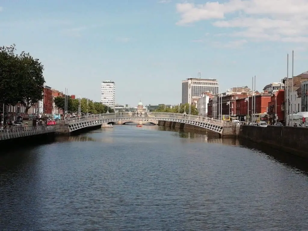 river River Liffey There's so much to explore in Ireland, but one place at the top of your list? The stunning capital city of Dublin.