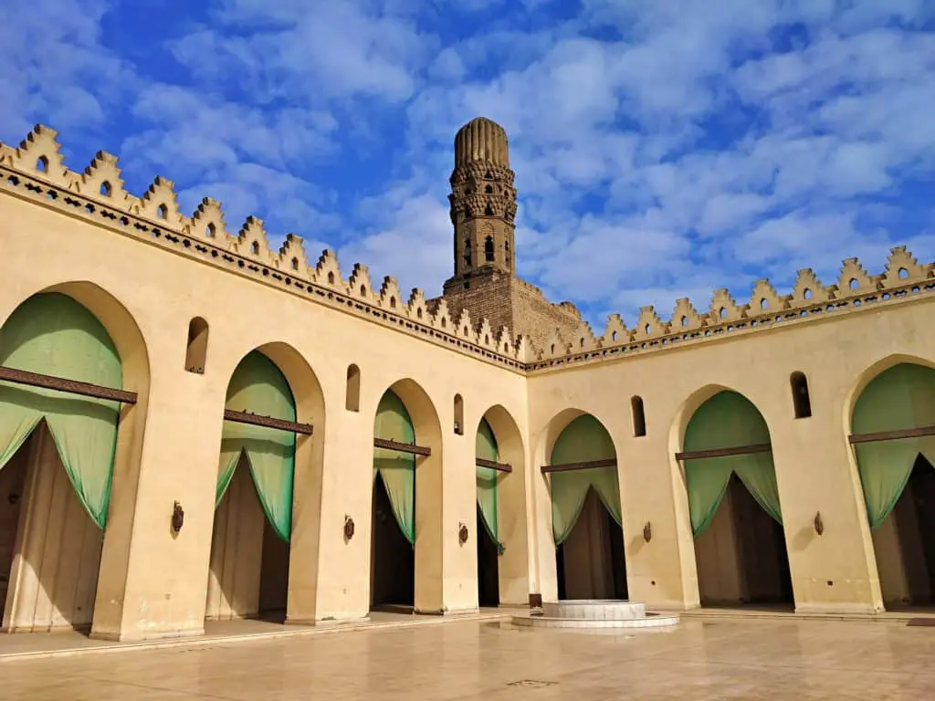 Al Hakim Mosque in El Moez Street