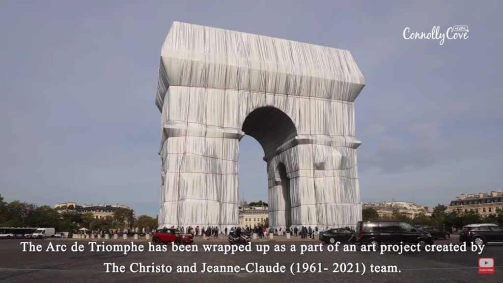 Arc de Triomphe Wrapped project
