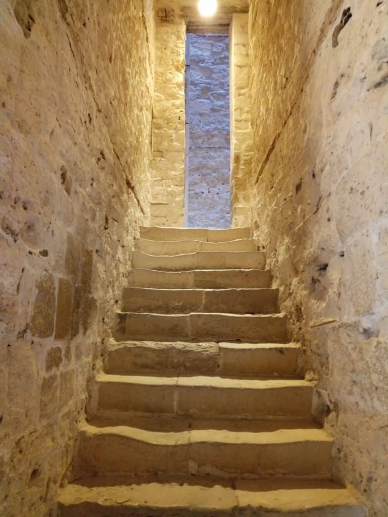 Stairs inside the Qaitbay Fort