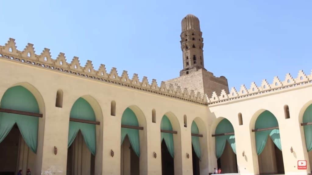 Mosques in El Moez Street - A Minaret of Al Hakim Mosque