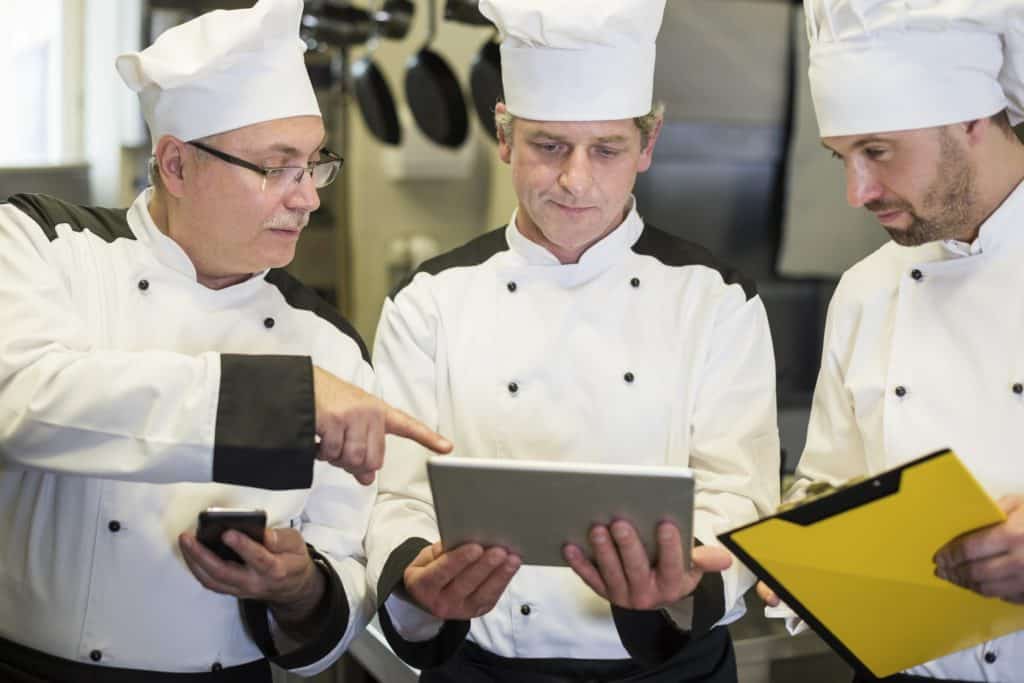 The Executive Chef rarely cooks - this is a management role.