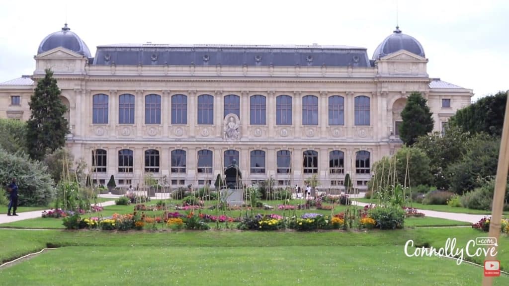 The Grand Gallery of Evolution and the Jardin des Plantes