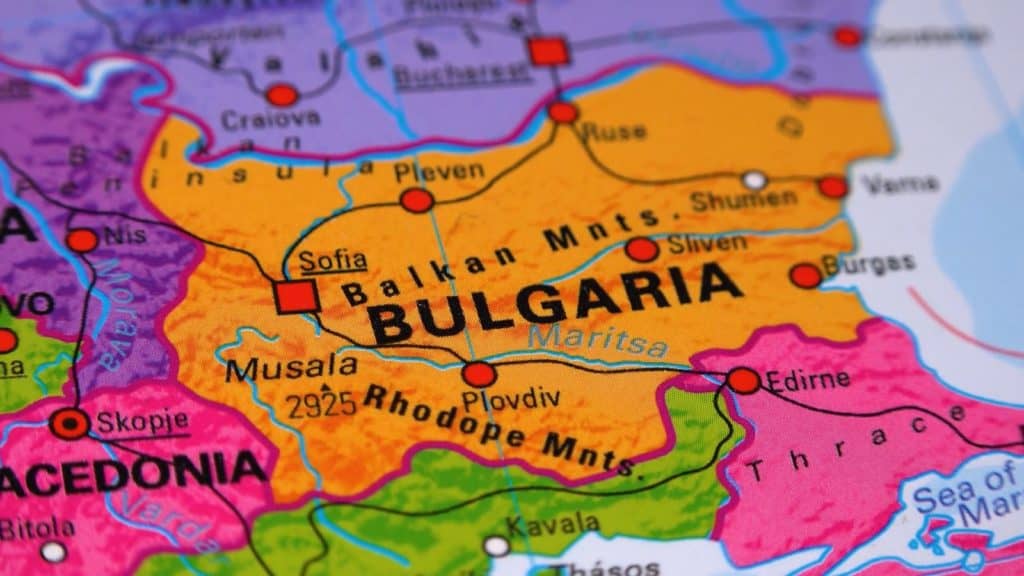 History of Bulgaria (Bulgaria on the map)