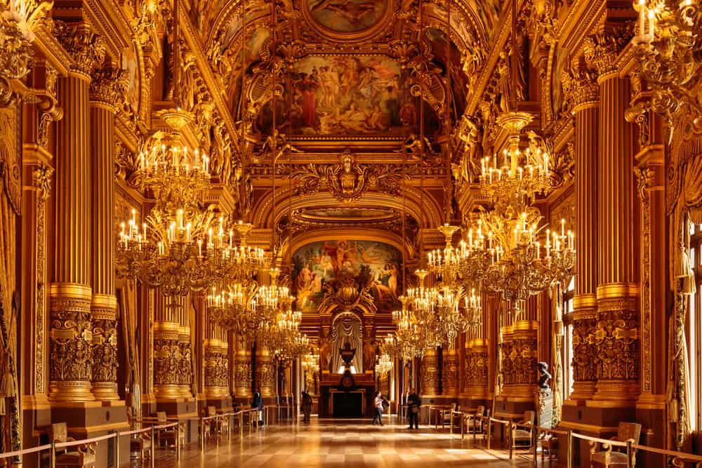 The Grand Foyer of Palais Garnier is an opulent masterpiece