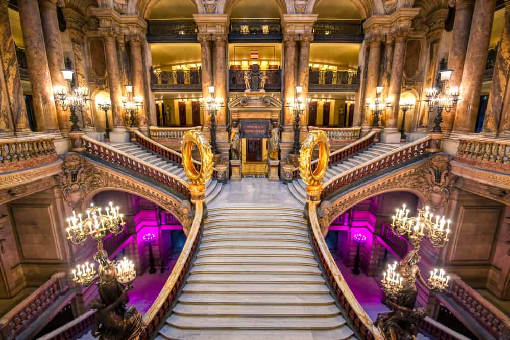 The Grand Staircase of Palais Garnier