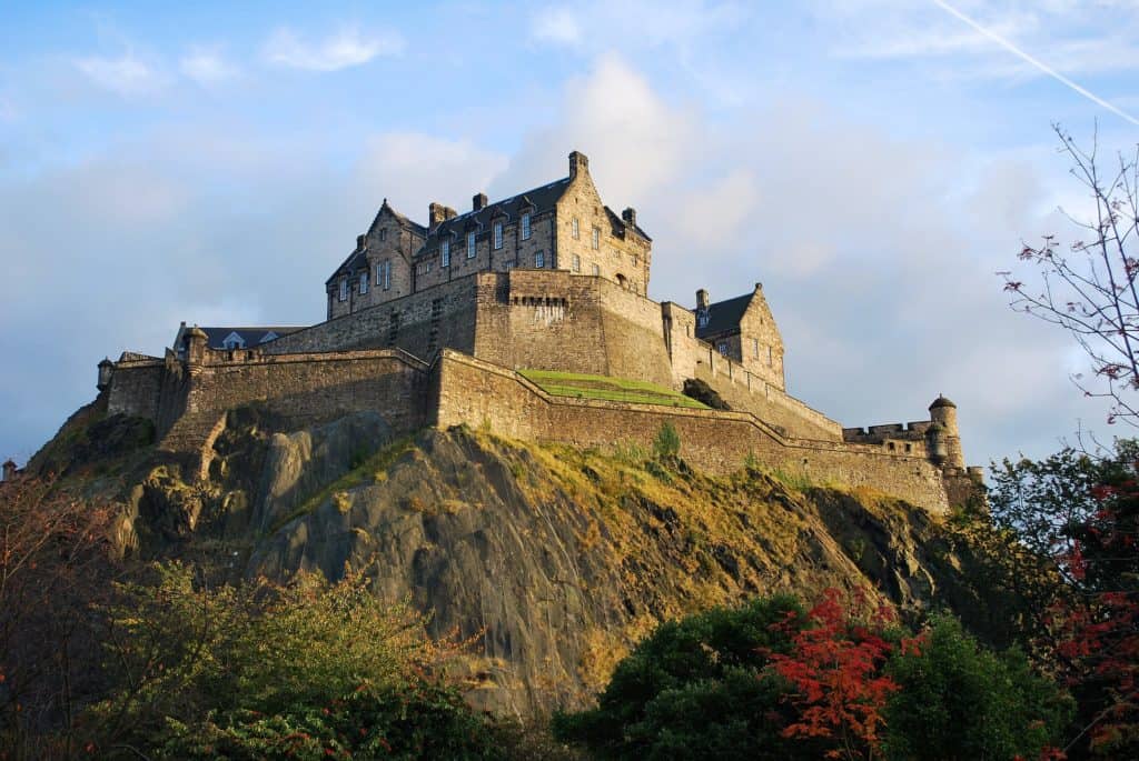 Edinburgh Castle- Hill View
