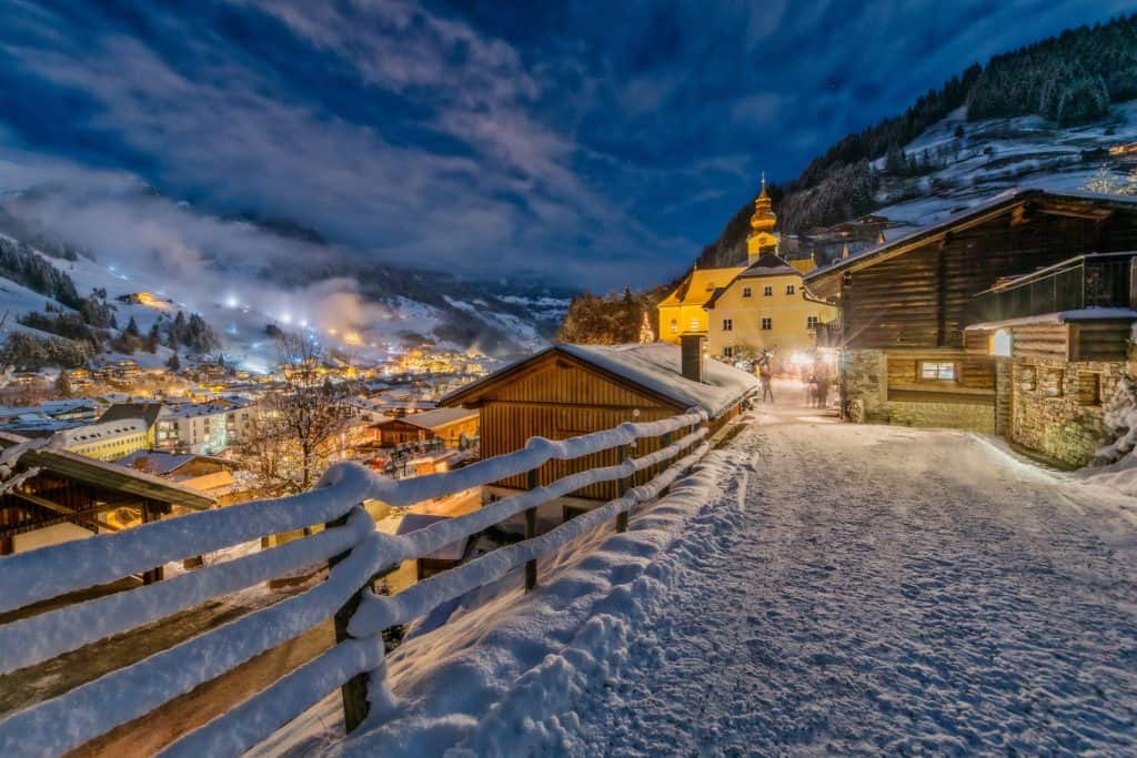 Coated with snow during Christmas, Things to do in Austria is to visit Salzburg