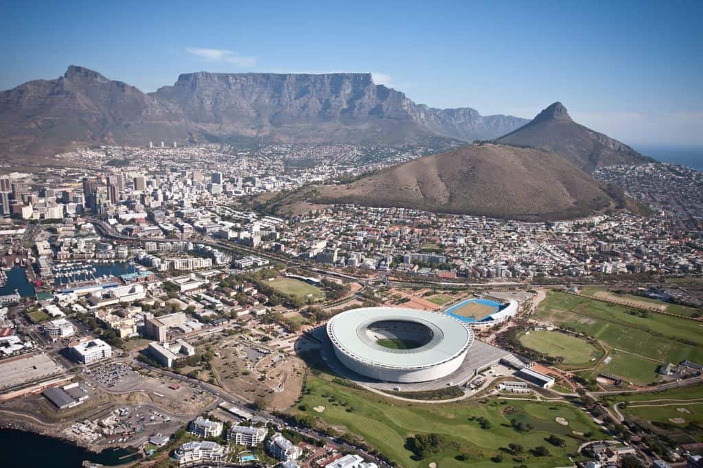 Cape Town, Table Mountain, Stadium