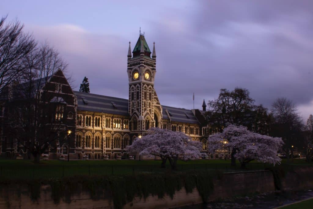 University of Otago, North Dunedin, New Zealand