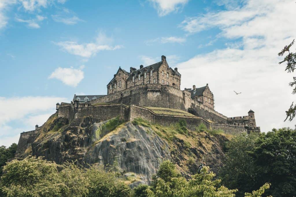 Edinburgh Castle Scotland People say, 