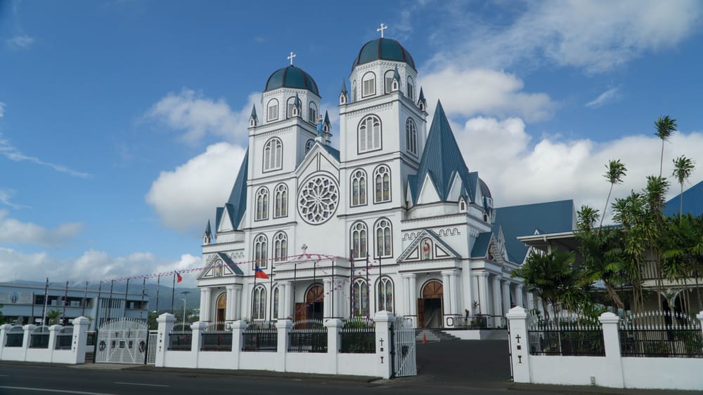 Immaculate Conception Cathedral in Apia, Samoa