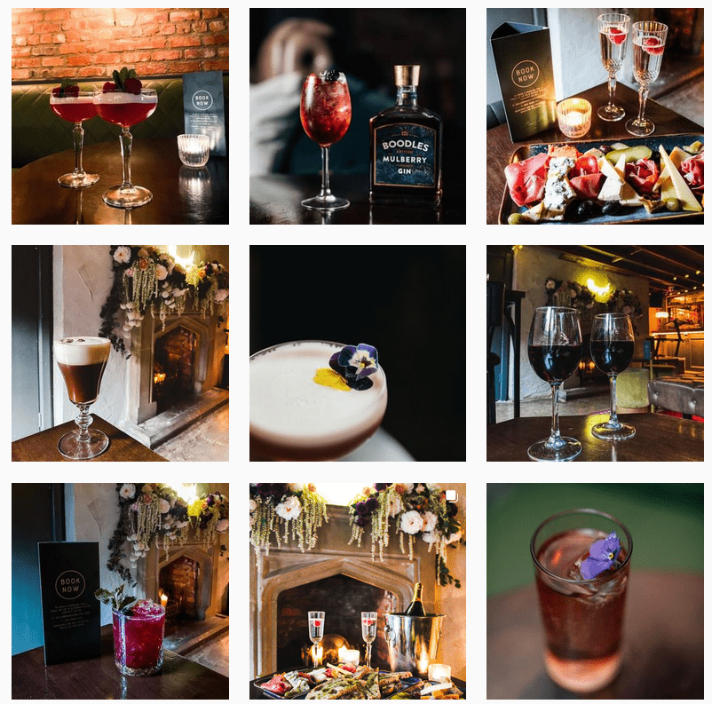 margot instagram feed screenshot Belfast is full of great gin and gin distitleries but what are the best gin bars in Belfast, where do you go to find the perfect serve for your gin in Belfast?