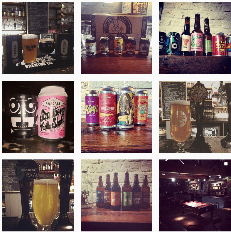 Northern Lights, instagram feed, craft beer in Belfast