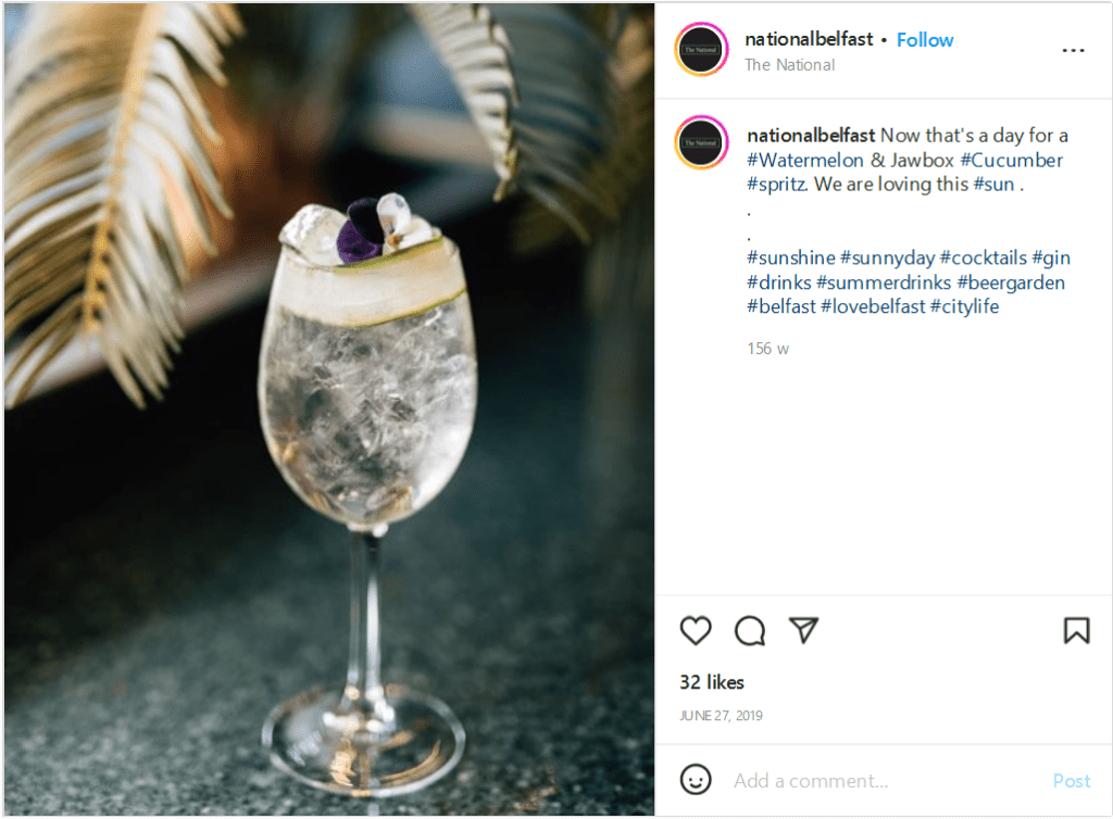 the national gin in belfast instagram Belfast is full of great gin and gin distitleries but what are the best gin bars in Belfast, where do you go to find the perfect serve for your gin in Belfast?