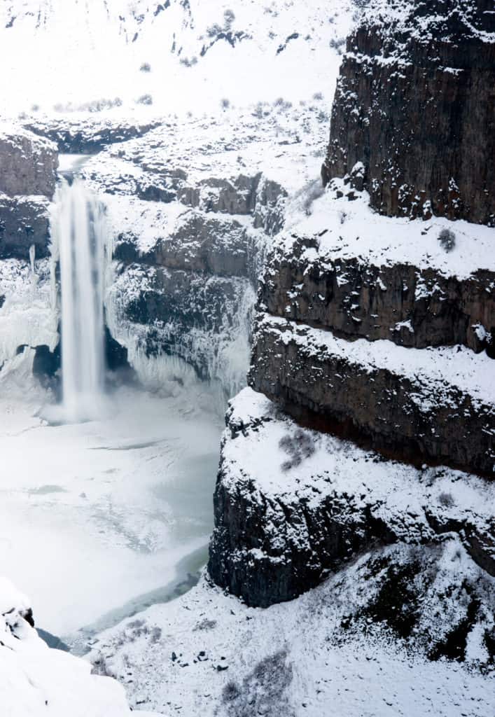 12993314 palouse falls frozen solid in winter washington state waterfall “Do you wanna build a snowman?” Perhaps, similar to Olaf built by Elsa in the animation Frozen?! 