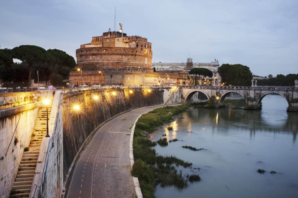 16246554 castel santangelo One of the most visited destinations around the world, Rome, Italy, is a tourist hub with its abundance of natural landscapes and beautiful churches, museums, squares and attractions.