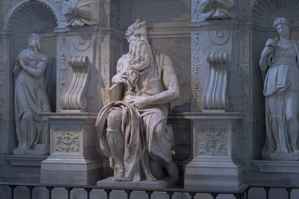 32205430 moses sculpture by michelangelo in san petrio in vincoli rome One of the most visited destinations around the world, Rome, Italy, is a tourist hub with its abundance of natural landscapes and beautiful churches, museums, squares and attractions.
