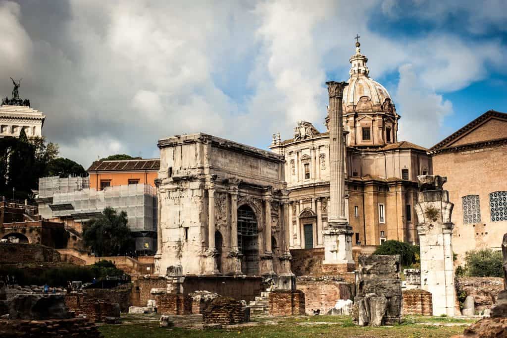 40243544 roman forum One of the most visited destinations around the world, Rome, Italy, is a tourist hub with its abundance of natural landscapes and beautiful churches, museums, squares and attractions.
