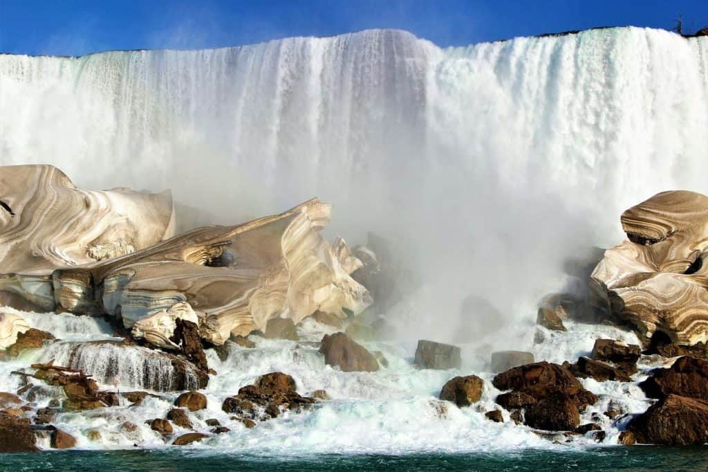 Facts about Niagara Falls - American Falls and Rock Formations