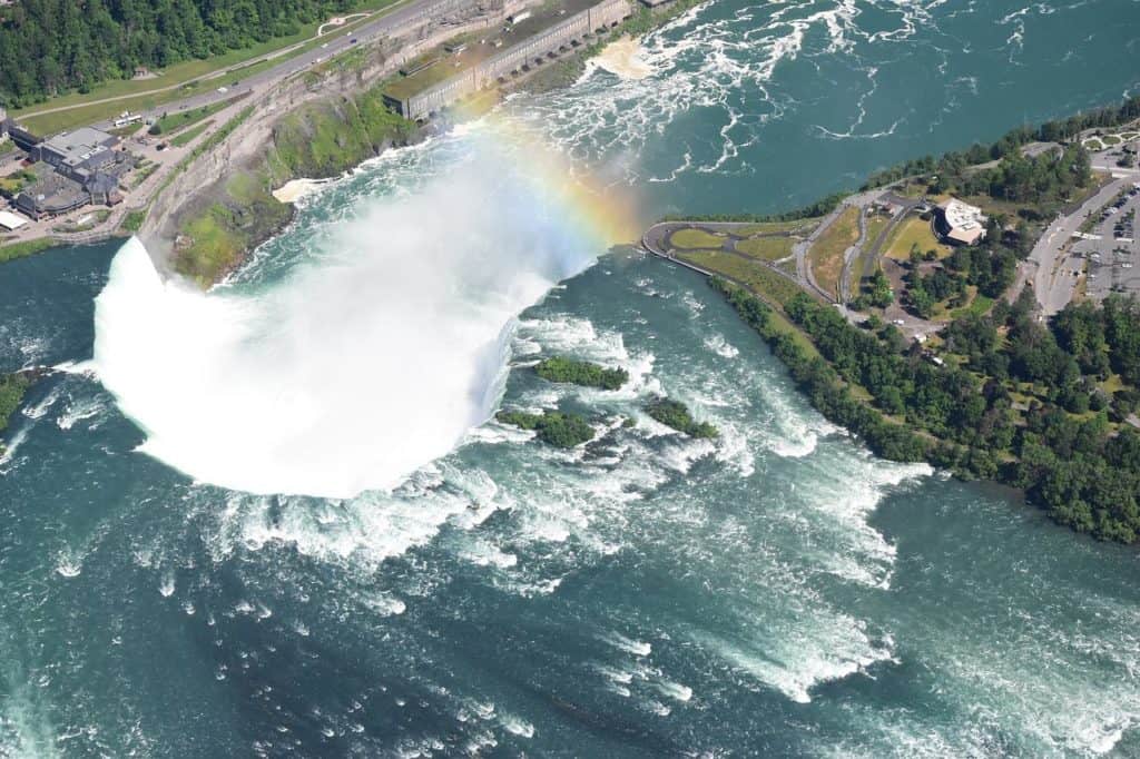 Facts about Niagara Falls - Niagara Falls from Above