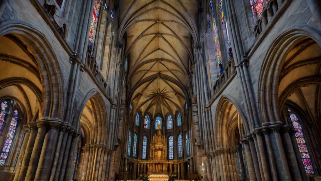 Stock Photography Rennes Cathedral 1