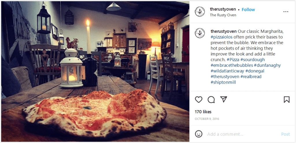 The Rusty Oven, Dunfanaghy: The Best Sourdough Pizza in Ireland since 2013