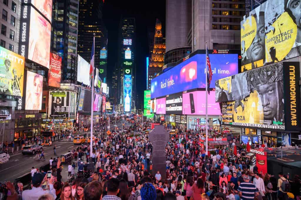 times square New York is one of the most recognised cities in the world. Take a look at our guide of the top 20 things to do in New York to make the most of your trip.