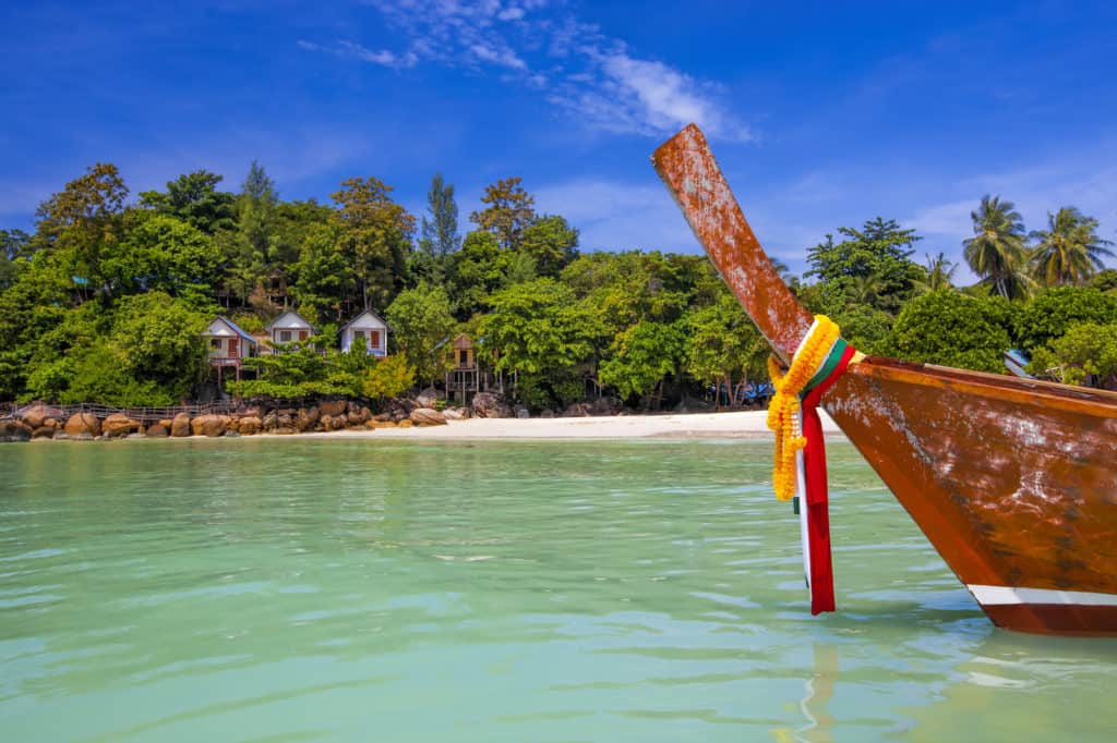 Koh Lipe Thailand The country's official name is the Kingdom of Thailand. The capital city of Thailand is Bangkok which means the city of angels. Thailand lies in the centre of Southeast Asia. 
