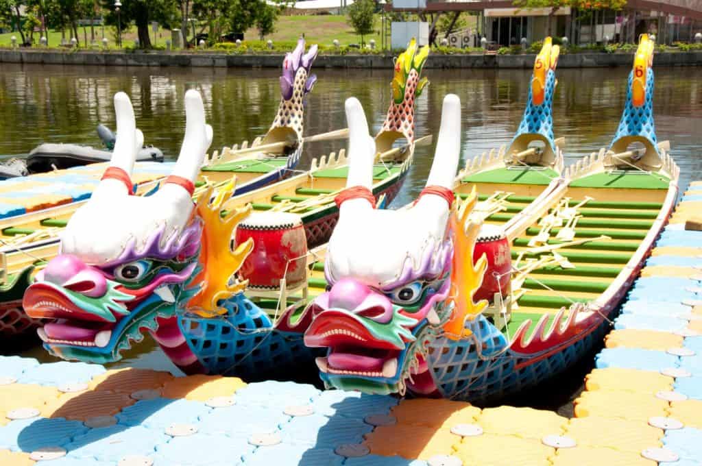 2663063 dragon boat Dragons are both loved and misunderstood creatures. The Chinese Dragon, in particular, is a divine deity in China. This creature explains the origin of life in China. It represents virtues of power, nobility, control over the earth's elements and undeniable majesty. Totems and representations of the rather fearsome creature are used daily to draw positive energy and good luck from the surrounding environment.