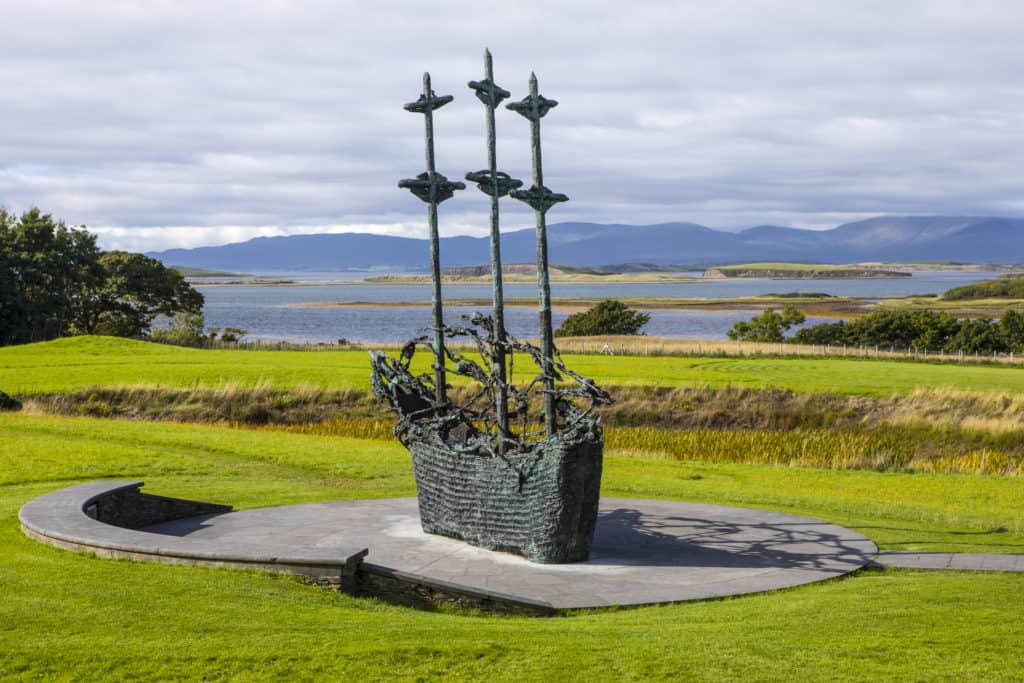 National Famine Monument in Ireland