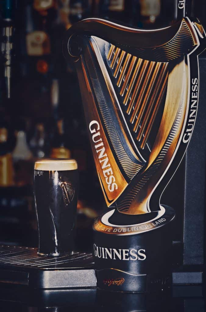 Traditional Irish Drinks - Guinness Bar