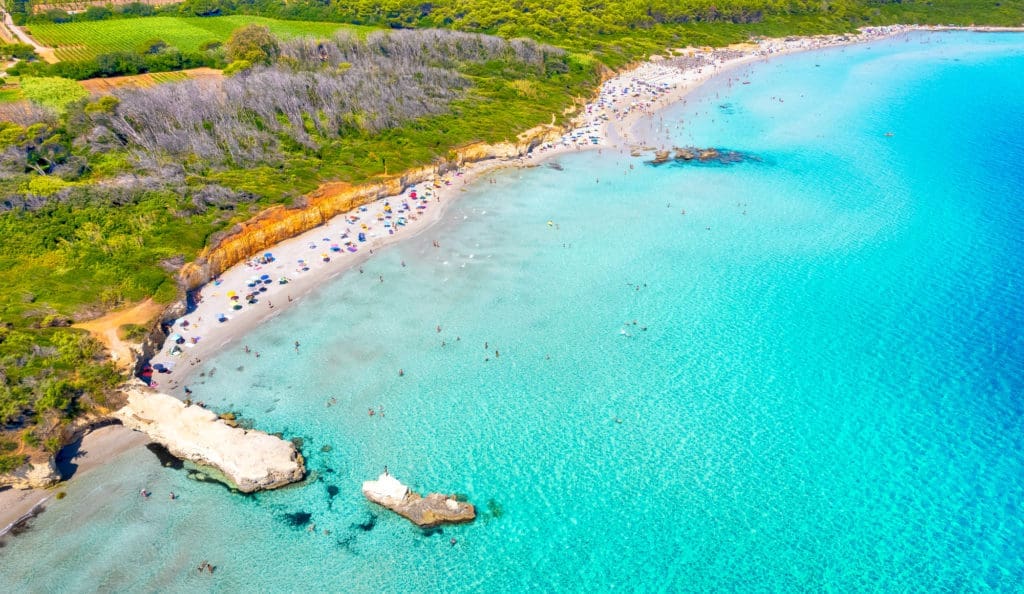 Depositphotos 590445254 L Are you looking for Puglia's top beaches? Then you are in the right place! Below is a list of 10 of the best and most stunning beaches in Puglia, from undiscovered coves to the most well-known ones.