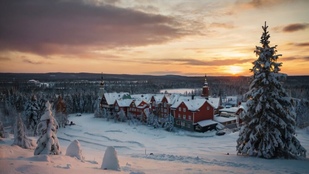 Stock Photography Rovaniemi Christmas 2
