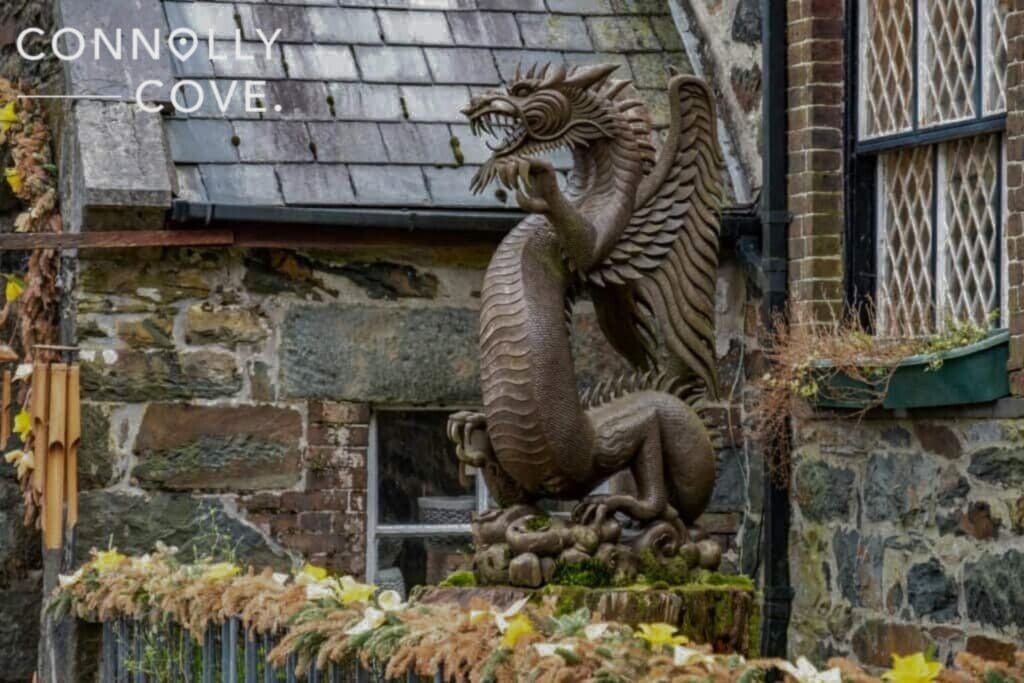 The red dragon is the symbol of Wales
