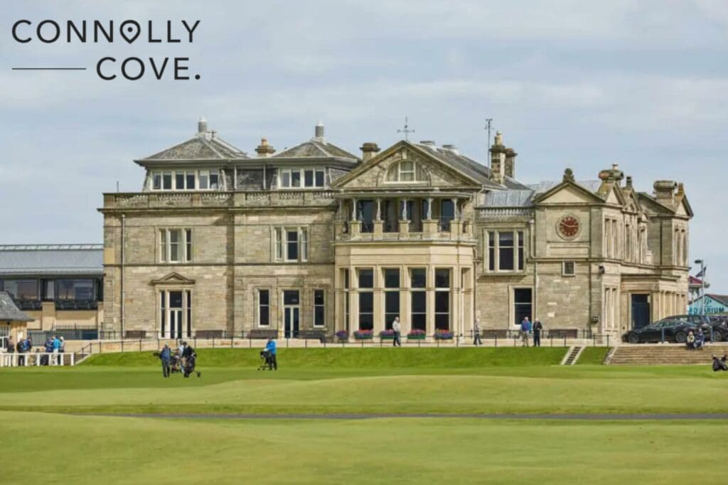 St. Andrews Clubhouse and Golf Course of the Royal & Ancient, where golf was founded in 1754, is considered by many to be the "Home of Golf".