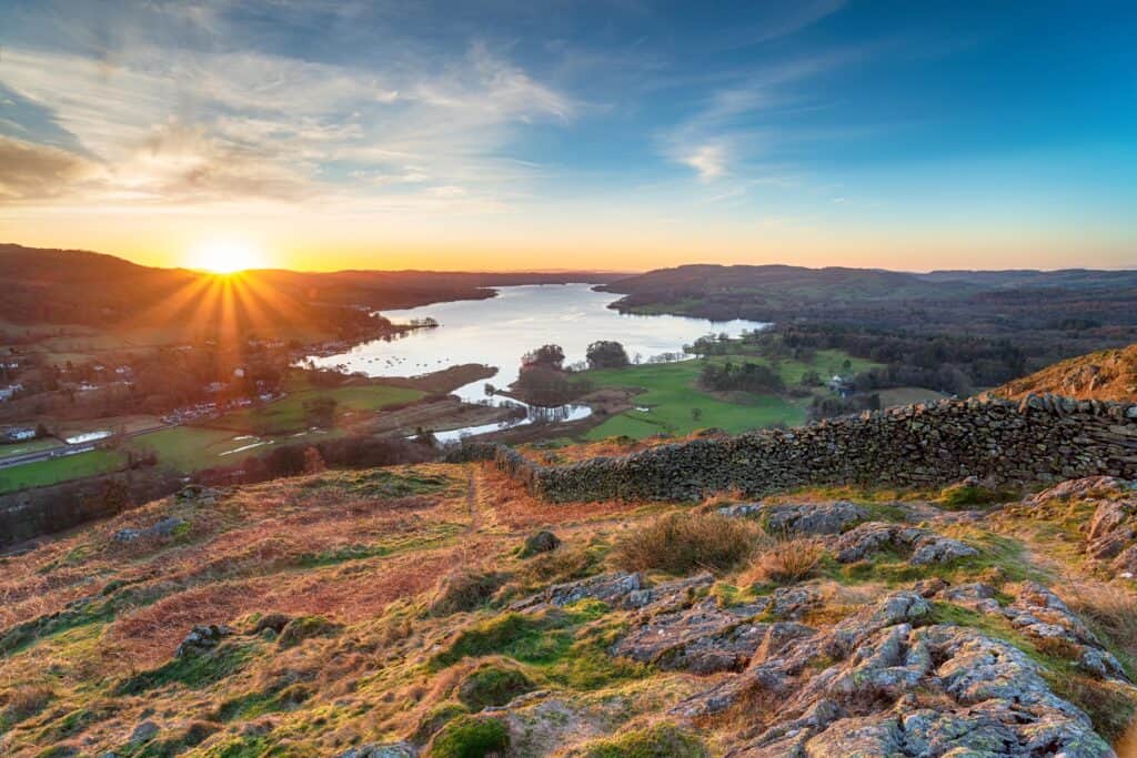 Peaks in England - Loughrigg Fell