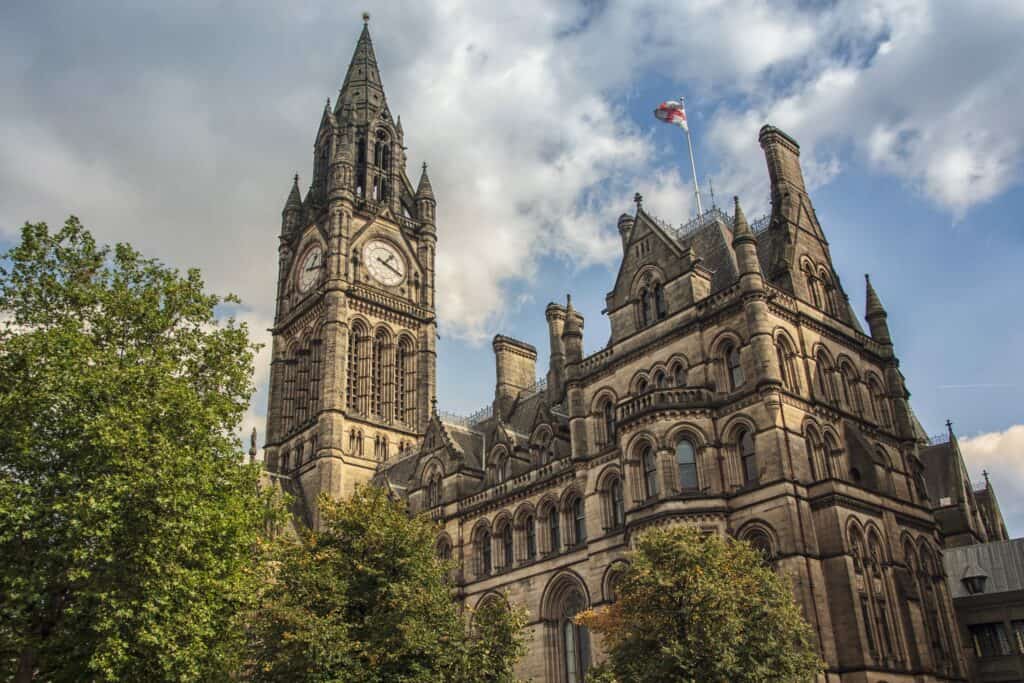 Manchester - Manchester Town Hall
