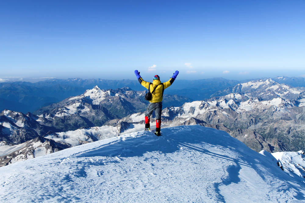 Mount Elbrus-the biggest mountain in Europe