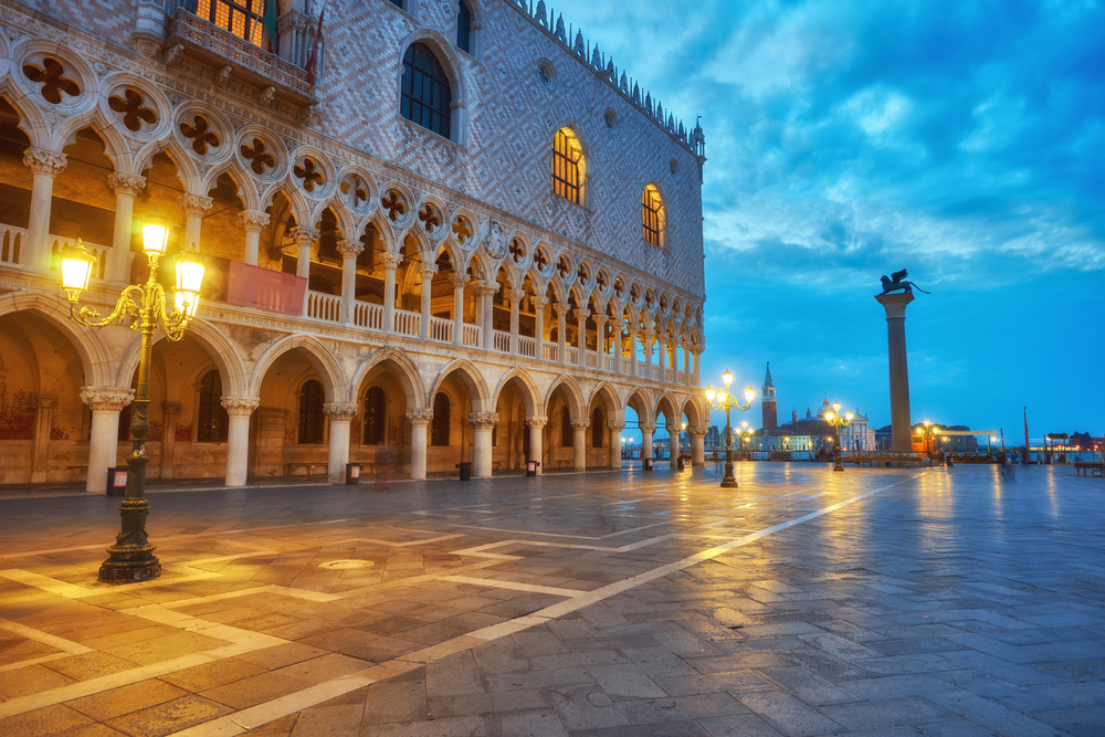Piazza San Marco Venice Italy It is no surprise that Italy features the most impressive city breaks in Europe. It is one of the most visited countries in Europe, given the stunning green rolling hills of Tuscany and the old architecture of its amazing cities. 