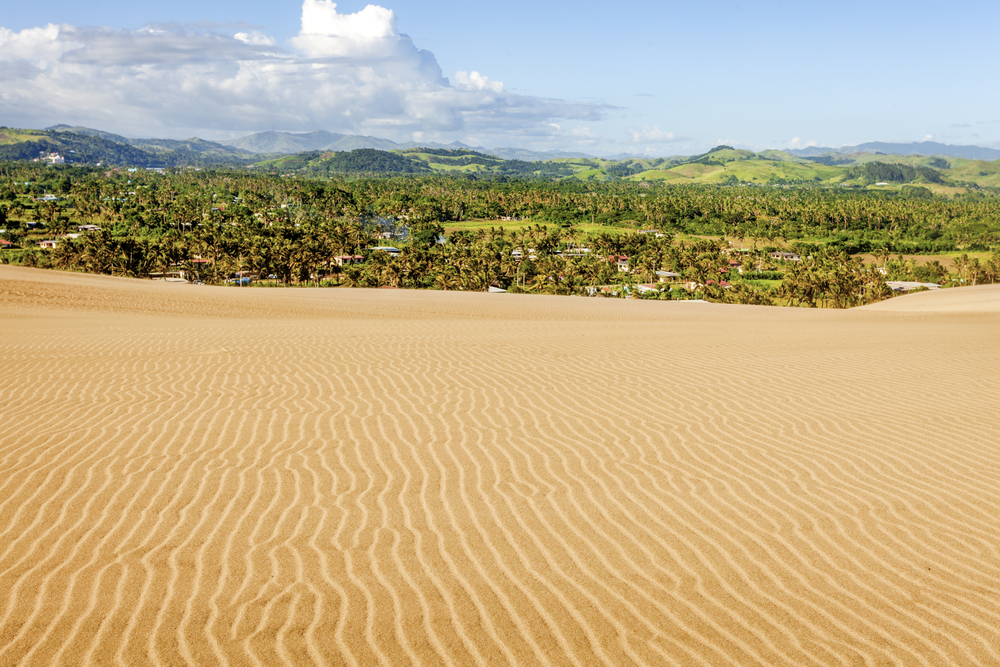 Fiji - Sigatoka Sand Dunes National Park in Viti Levu