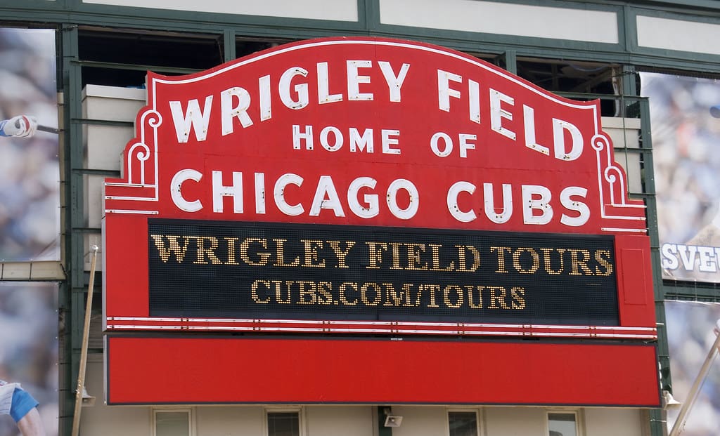 Chicago Baseball - Wrigley Sign