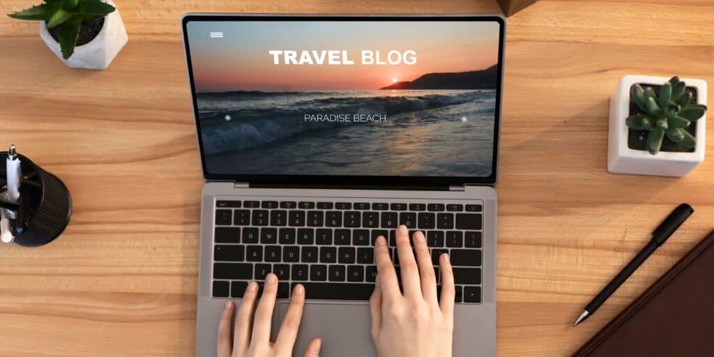 Travel Blog 2 min Travel blogs are now trending platforms that people show great interest in. They are online journals with exciting travel stories shared publicly for everyone to see. Having a travel blog means sharing memorable pictures, meeting up with new people, sharing different cultural experiences, and visiting places you never knew existed. 