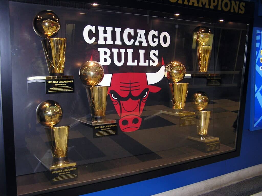 Chicago Bulls Basketball - Trophies
